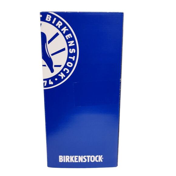 NWB Birkenstock Madrid Big Buckle Cognac Leather Slides Sandals Womens US 11 - Picture 5 of 5